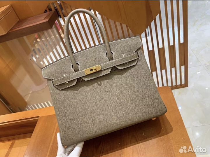 Сумка hermes birkin 30 etoupe