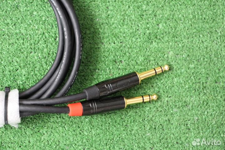 2Jack TRS 6.3мм, Japan