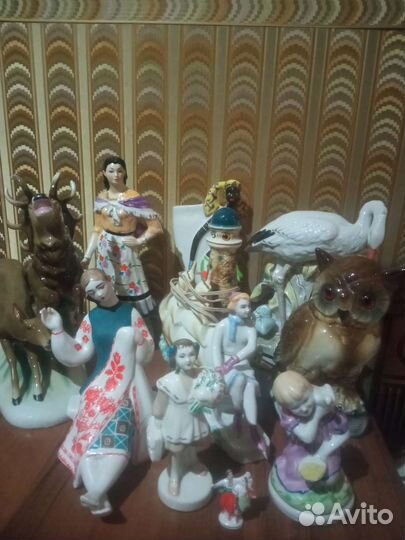 Фарфоровые Статуэтки СССР