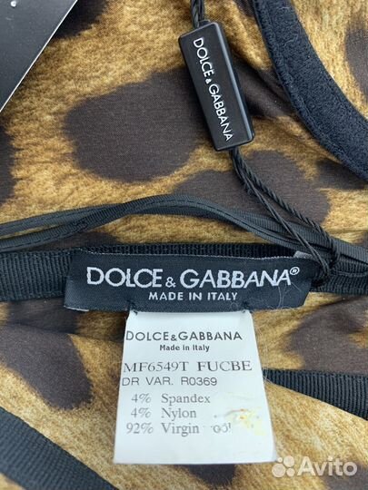 Dolce gabbana платье оригинал шерсть новое