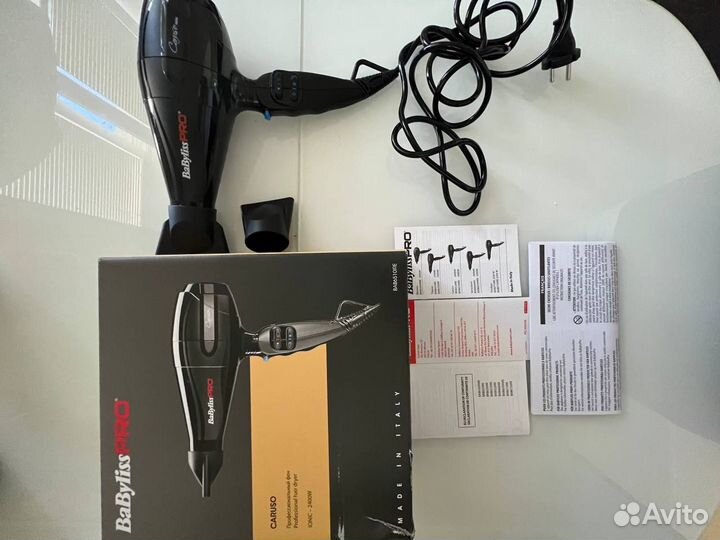 Фен babyliss pro caruso