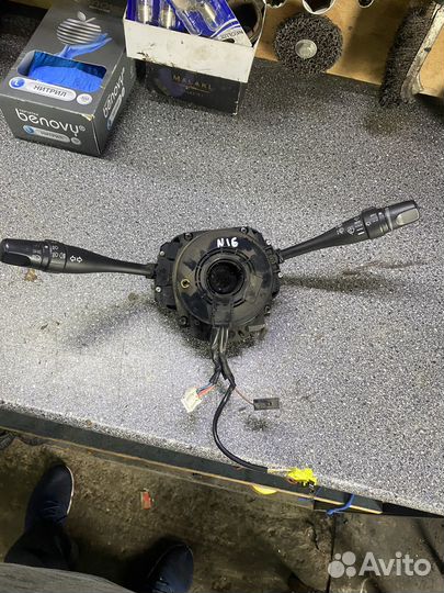 Подрулевой шлейф nissan almera n16