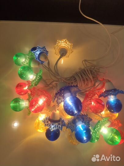 Гирлянда елочная СССР