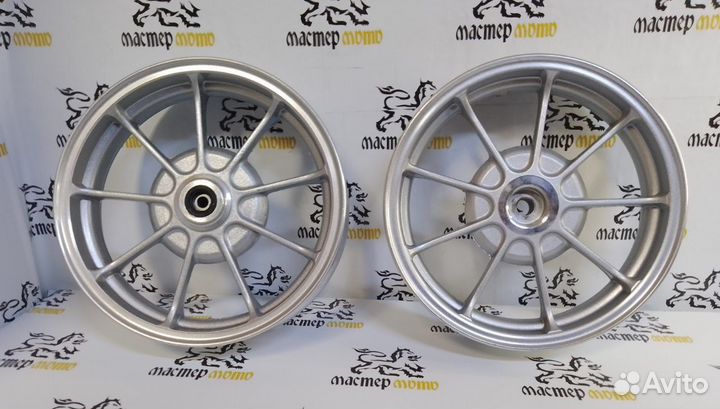 Литые Диски на Honda Dio барабан серебро