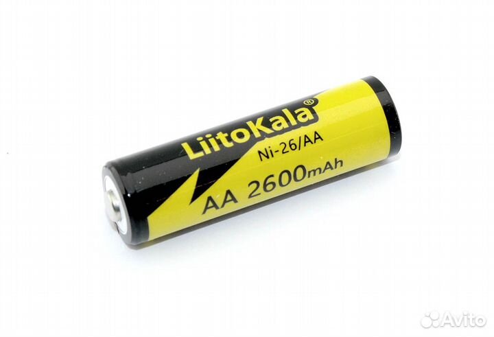 Аккумулятор LiitoKala Ni-26 AA Ni-Mh 2600mAh, 1.2V