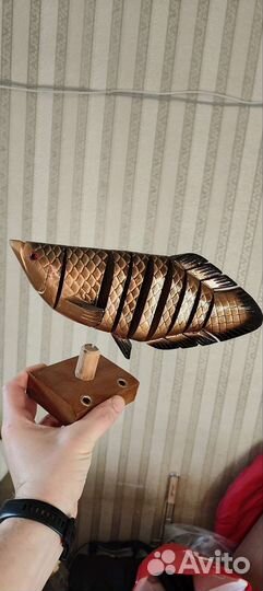 Статуэтка рыбы, предмет офиса