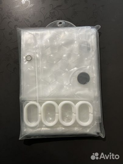 Штора для ванной 3d новая