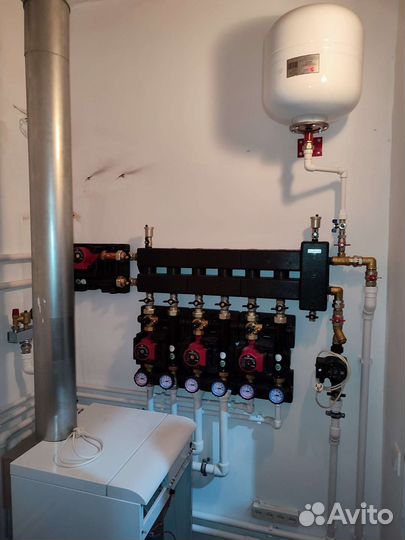 Монтаж отопления, водоснабжения. Сантехника