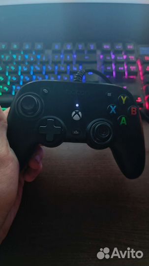 Джойстик Nacon Pro Compact черный