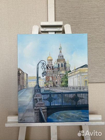 Картина маслом Санкт-Петербург Спас-на-Крови