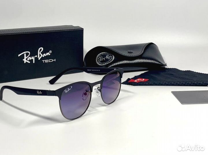 Очки Ray Ban синий градиент