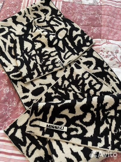 Комплект шапка и шарф Miss Sixty