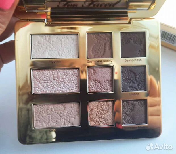 Палетки теней Too Faced