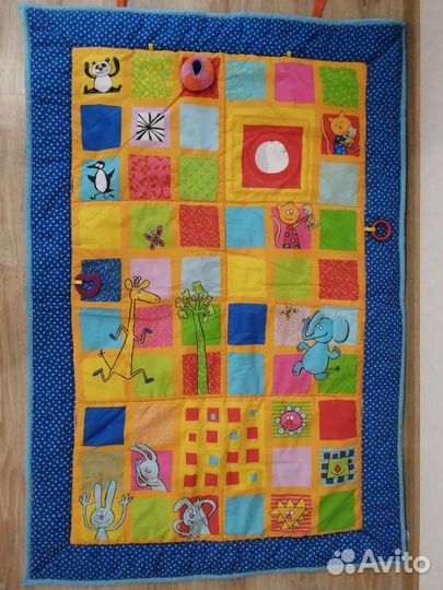 Развивающий коврик Taf toys, очень большой