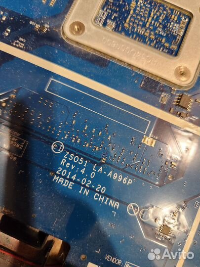 Рабочая материнская плата HP 255 la-a996p