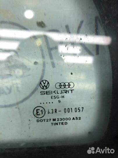Стекло кузовное глухое Volkswagen Passat B3