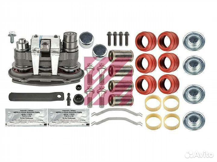 Полный ремкомплект суппорта Haldex Modul T