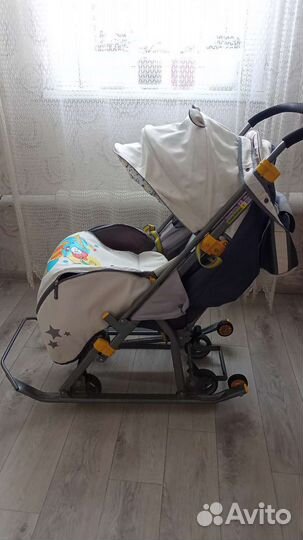 Коляска санки