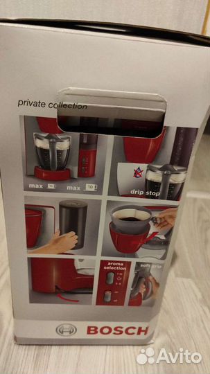 Кофеварка bosch tka 6024 новая