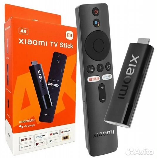 Тв-адаптер Xiaomi Mi TV Stick 4K