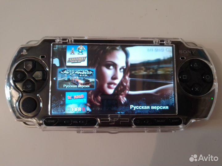 Игровая приставка Sony PSP 2001 прошитая