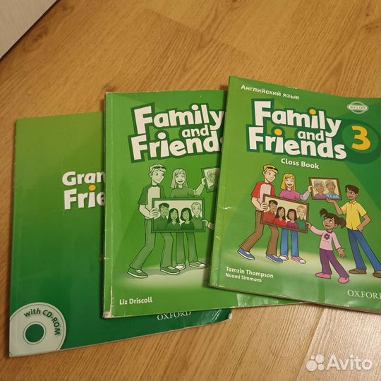 Учебники по английскому Family and friends 3