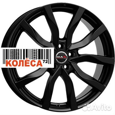 MAK Koln 8x18 5x112 ET48 Dia57.1 Matt Black