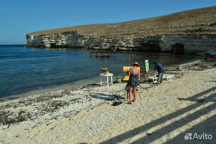 HD57 Тарханкут. Натюрморт с желтым арбузом