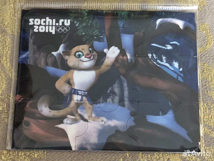 Пазл магнитный Сочи-2014 коллекционный