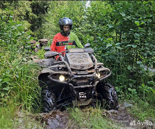 Прокат квадроциклов по маршрутам в лесу MkForrest