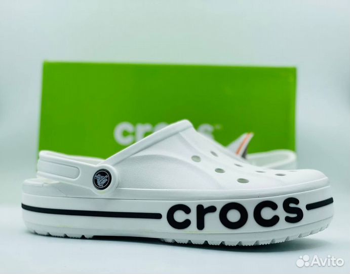 Сабо Crocs Белые