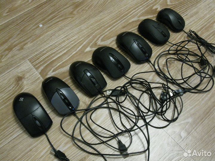 Мыши проводные, USB