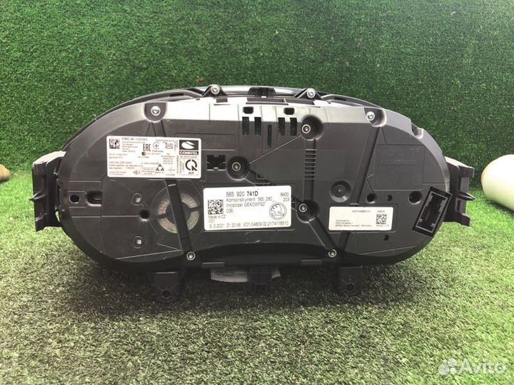 Панель приборов (щиток) Skoda Kodiaq NS7 dfga