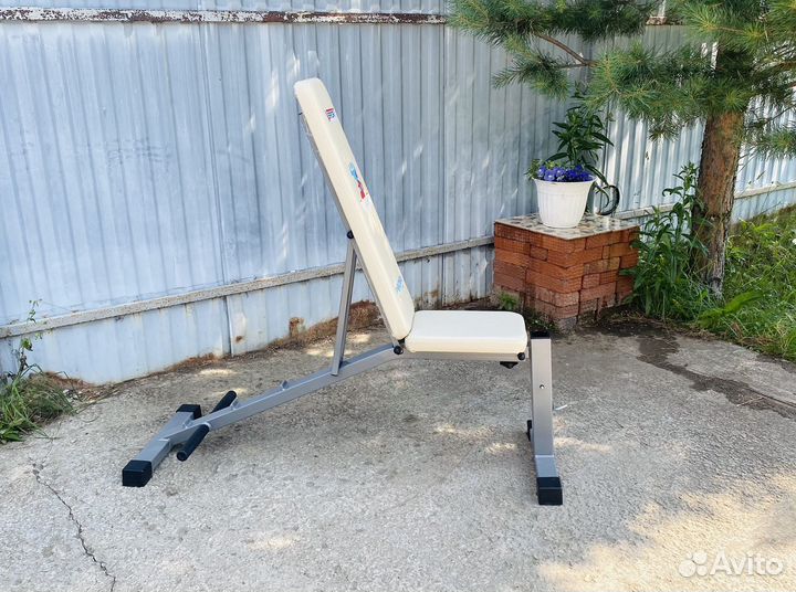 Скамья для жима и пресса силовая профи profi