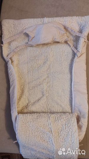 Зимний конверт в коляску