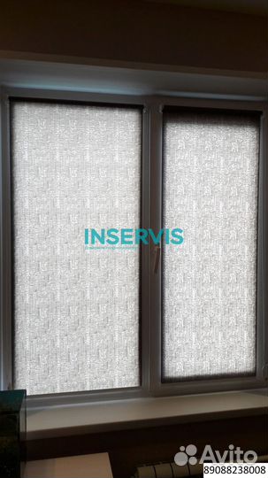 Плиссе жалюзи на пластиковые окна