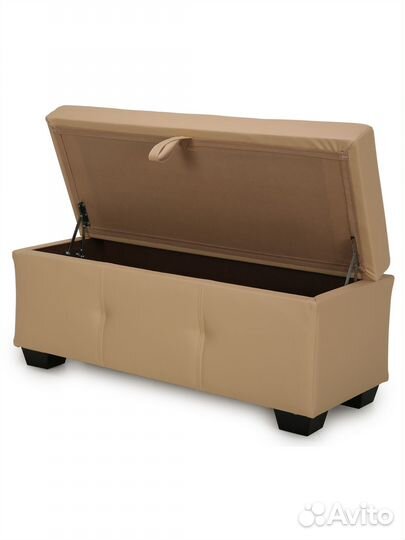 Банкетка, пуф с ящиком для хранения Beneli шерри