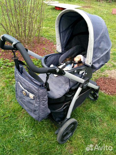 Коляска Peg Perego Book Plus 3в1 с базой