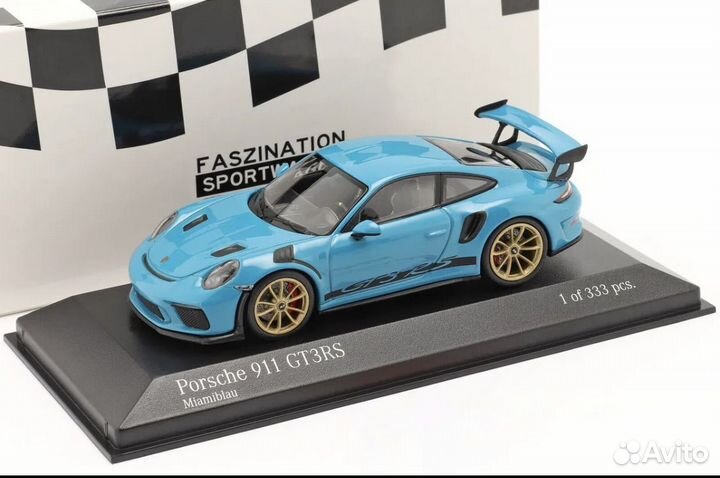 Porsche 911 991 II GT3 RS minichamps 1/43