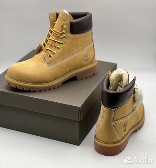 Ботинки Timberland с мехом