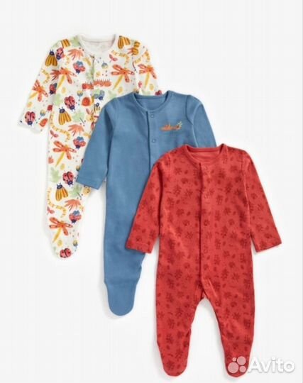 Новый Комбинезон слип 68 mothercare