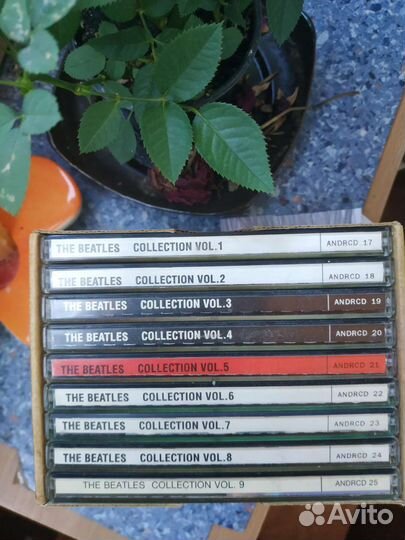 Коллекция cd дисков the Beatles