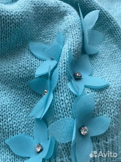 Комплект шапка, шарф 5-7 лет