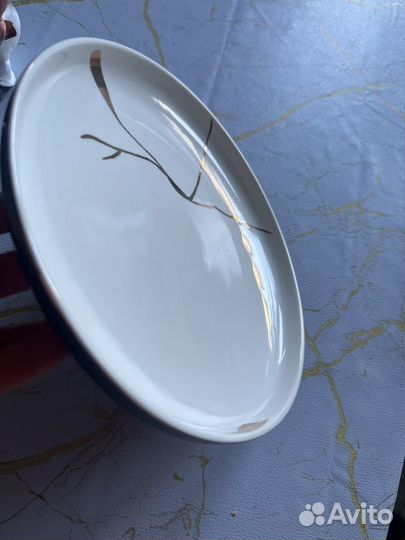 Набор столовой посуды новый на 6 персон керамика