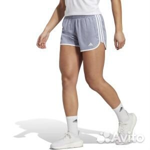 Шорты для бега Marathon 20 adidas, цвет Silver Vio
