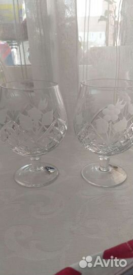Хрустальные фужеры