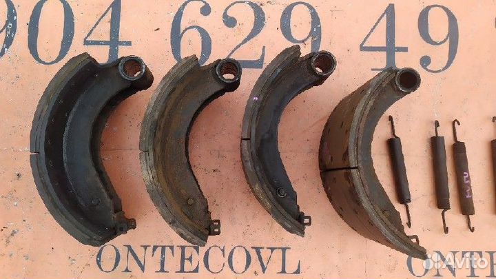 Тормозные колодки задн. для автомобилей mitsubishi