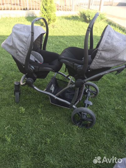 Коляска для двойни bebetto 42