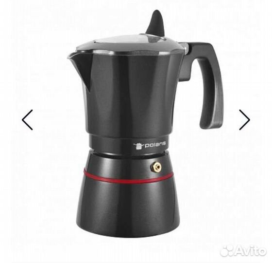 Гейзерная кофеварка Polaris