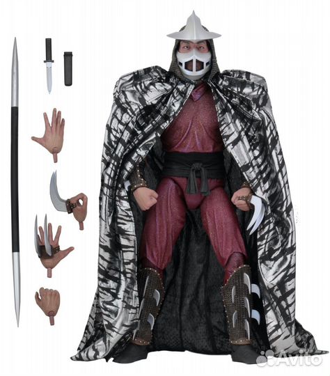 Neca 1/4 Shredder 45 см tmnt Черепашки ниндзя